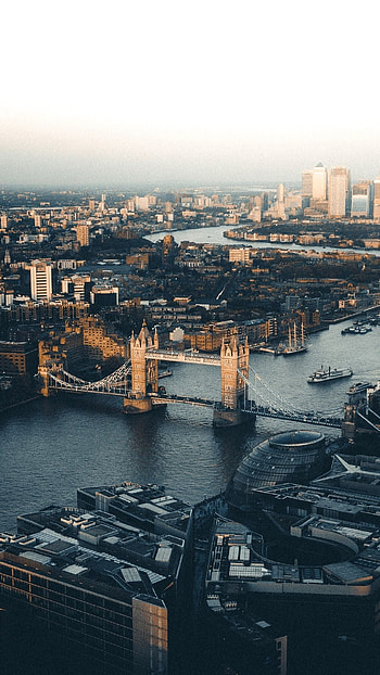 London Skyline, City of London, Urban landscape, British capital HD phone wallpaper