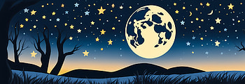 a starry night 003, starry, night, landscape, Abstract, Stars HD wallpaper