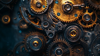 Clockwork Mechanism: Stunning Ultra, gears, machine, steampunk, clockwork HD wallpaper