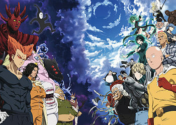 One-Punch Man : Heroes vs. Monsters Saitama Showdown — Epic Clash: One-Punch, Anime, One-Punch Man HD wallpaper