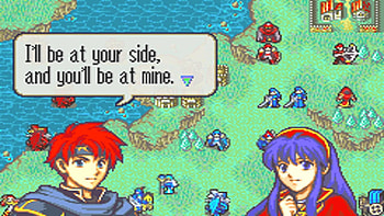 Fire Emblem The Sword of Seals: Roy and Lilina Support Conversations - YouTube HD wallpaper