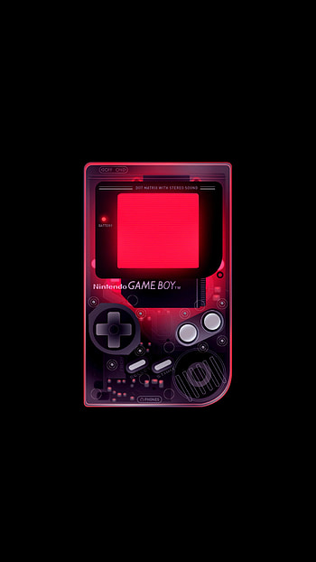 Nintendo Game Boy, OLED backgrounds, Classic gaming nostalgia, Retro vibes HD phone wallpaper