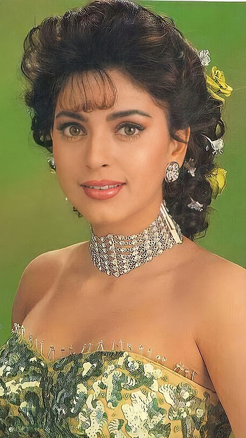 Juhi chawla, bollywood actress, vintage HD phone wallpaper