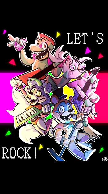 Security Breach, art, fnaf HD phone wallpaper