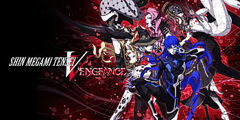 Shin Megami Tensei V Vengeance Key Art Banner Poster, video game, Shin Megami Tensei V: Vengeance HD wallpaper