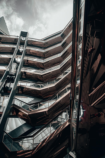 Building, Miscellanea, Miscellaneous, Facade, Modern, Up To Date, Elevator, Lift HD phone wallpaper
