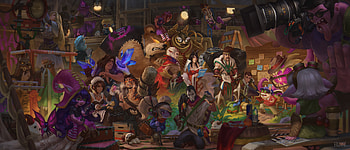 League of legends, online game, fighters, all characters HD wallpaper