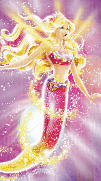 Barbie, princess mermaid, mermaid, princess HD phone wallpaper