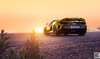 McLaren 675LT Spyder, mclaren, cars, behance HD wallpaper