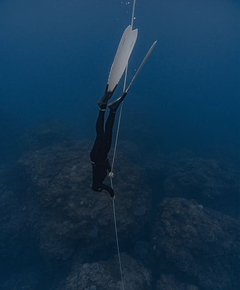 diving, Extreme breath-holding sport, Aquatic exploration, Deep-diving HD phone wallpaper