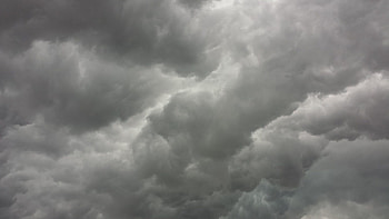 Gray Cloudy Sky, Soft gray clouds, Serene backdrop, Peaceful vibes HD wallpaper
