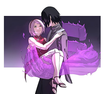Sakura and Sasuke, Anime, Boruto, Sakura Haruno, Sasuke Uchiha, Susanoo (Naruto) HD wallpaper