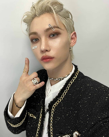 Stray kids felix, lip, eyebrow HD phone wallpaper