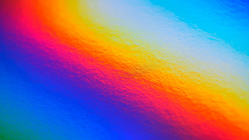 Rainbow, coloorful, colorful, blue, pink, sean sinclair, yellow, red, raibow HD wallpaper