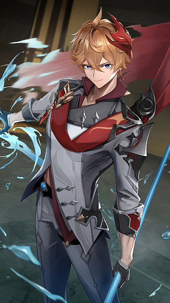 Tartaglia, Genshin Impact HD phone wallpaper