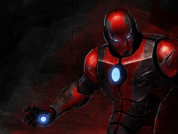 Iron Man New Art, iron-man, artwork, artist, digital-art, superheroes, deviantart HD wallpaper