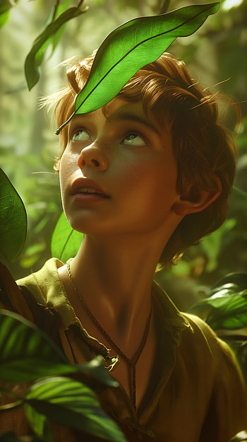 Enchanted Peter Pan HD phone wallpaper