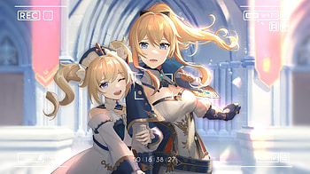 Genshin Impact : Jean & Barbara Radiant Sisters, Genshin Impact, Jean (Genshin Impact), Barbara (Genshin Impact) HD wallpaper