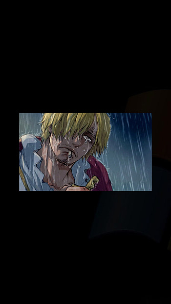 Sanji sad, art, cartoon, one piece HD phone wallpaper