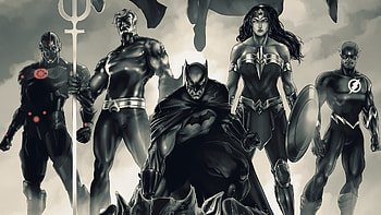 Aquaman, Dc Comics, Comics, Justice League, Batman, Cyborg (Dc Comics), Flash, Wonder Woman HD wallpaper