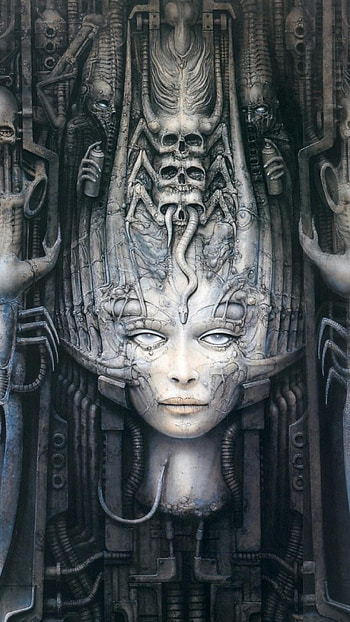 H.R. Giger, Cell , Distorted realities, Artistic expressions HD phone wallpaper