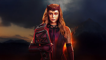 Unbreakable Witch, scarlet-witch, superheroes, artwork, digital-art, art HD wallpaper