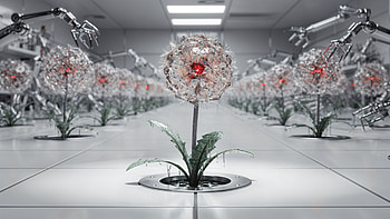 EvilCorp: Synthetic Bloom HD wallpaper