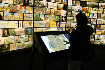 Van Gogh Museum, Barcelona, Exhibit HD wallpaper