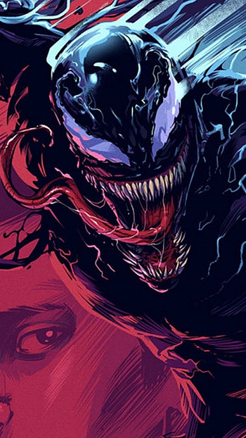 Venom, Marvel, Artwork HD phone wallpaper