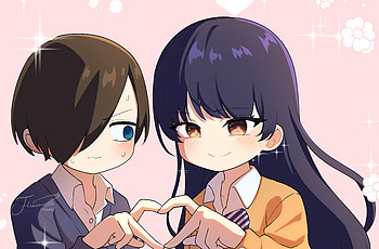 Ichikawa & Yamada, Anime, The Dangers in My Heart, Ichikawa Kyoutarou (The Dangers in My Heart), Anna Yamada (The Dangers in My Heart) HD wallpaper