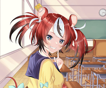 Hakos Baelz, hololive, Hakos Baelz, Anime, Virtual Youtuber HD wallpaper