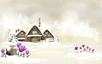 Landscape, Winter HD wallpaper