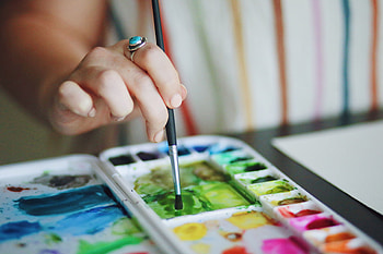 Miscellanea, Miscellaneous, Paints, Artist, Palette, Hobby, Watercolor HD wallpaper