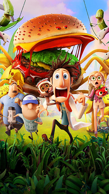 Cloudy with a Chance of Meatballs 2 (2022) movie HD phone wallpaper