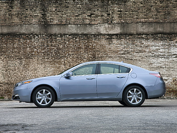 Auto, Acura, Cars, Asphalt, Wall, Side View, Style, Akura, Tl, 2011 HD wallpaper