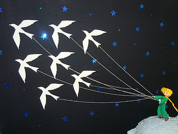 The Little Prince, Fan art Friday, Captivating illustrations, Artistic masterpiece HD wallpaper