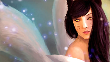 Ahri League Of Legends, ahri, league-of-legends, games, anime HD wallpaper