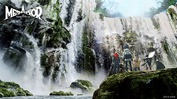 Metaphor: ReFantazio - Enchanted Waterfalls, video game, Metaphor: ReFantazio HD wallpaper