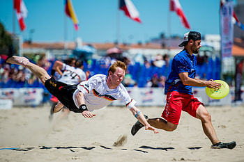 European Beach Ultimate Club Championships, Frisbee HD wallpaper