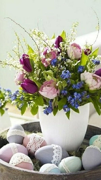 Easter, Flower HD phone wallpaper