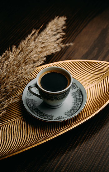 Food, Coffee, Cup, Plate, Ears, Drink, Beverage, Spikes HD phone wallpaper