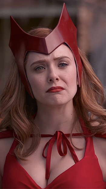 Scarlet Witch, Marvel Supergirl HD phone wallpaper