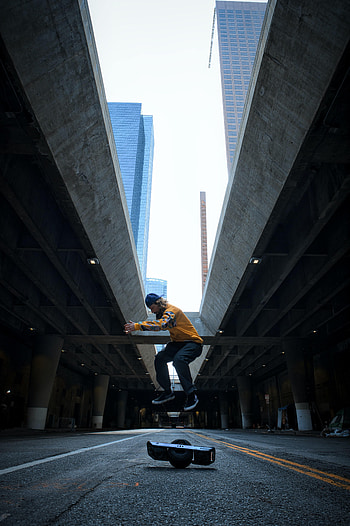 Miscellanea, Miscellaneous, Human, Person, Bounce, Jump, Extreme, Trick, Unicycle, Monocoleso HD phone wallpaper