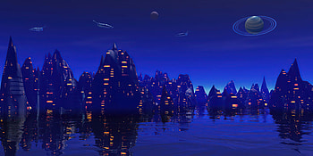 Night Of Cyber City, artist, artwork, digital-art, deviantart HD wallpaper