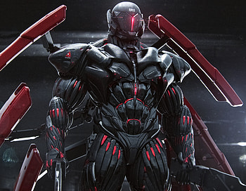 Sci Fi, warrior HD wallpaper
