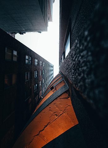 Cities, Sky, Building, Bottom View HD phone wallpaper
