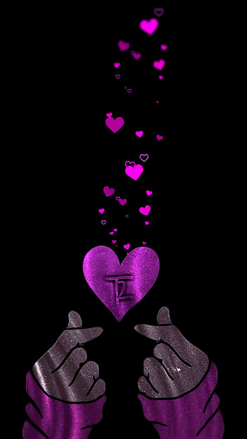 love by TR, heart HD phone wallpaper