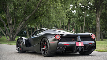 Ferrari LaFerrari, rear view, car, Super Car, Ferrari HD wallpaper