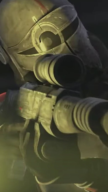 Star war shooting time, guns, , bad batch HD phone wallpaper