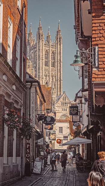 Canterbury, England, Kent, Aesthetic city vibes HD phone wallpaper